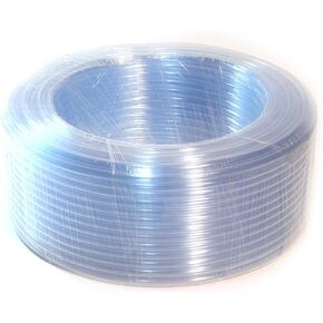 ID 5/32" / OD 1/4" 100 Ft 30 Meter PVC Clear Hose Tubing Aquarium Air Tube Pond Garden Water Delivery