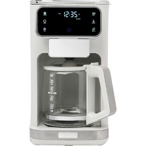 Haden Dual Brew 12 Cup Hot and Iced Coffee Maker with 120 Minute Keep Warm, Delay Brew, Adjustable Strength, Programmable Clock, and Anti Drip, Black