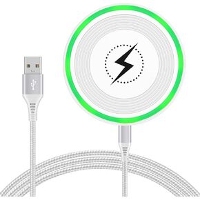 Samsung S24 Plus Wireless Charger Fast Charging Pad for Samsung Galaxy S24 Ultra S23 FE S22 S21,iPhone 16/16 Pro Max/16 Plus/15,Pixel 9 Pro XL Fold 8a 7Pro 6,15W Android Wireless Phone Charger Station