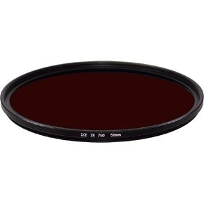 ICE Slim IR Filter Infrared Infrared 760HB 760nm 760 Optical Glass (58mm)