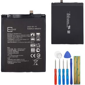 New Replacement Battery HB356687ECW Compatible with Huawei Mate SE Honor 7X Nova 2 Plus Dual SIM 3340mAh with Tools