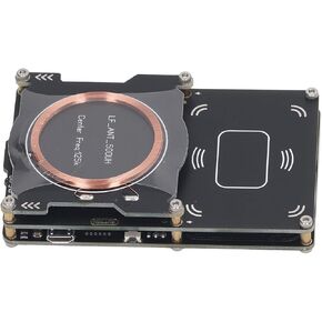 RFID Card Reader Writer Copier Duplicator Development Board with UID Cards and Key Fob (1 T5577 Card 3 UID Cards and 1 UID Key Fob)