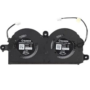 استبدال مروحة تبريد وحدة المعالجة المركزية الجديدة لسلسلة Dell XPS 13 9370 9380 7390 9305 P82G EG50040S1-CP91-S9A CN-0980WH 0PNWJR 980WH DFS350705P00T DC5V 0.27A