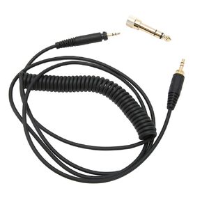 Replacement Headphone Cable, 3.5mm Male and 6.35mm to 2.5mm Male Earphone Wire Cord Replacement Headphone Audio Cable Fit for SRH840 SRH940 SRH440 SRH750DJ Headphones