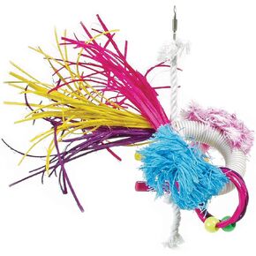 Prevue Pet Products Tropical Teasers Dynamo Bird Toy, Multicolor