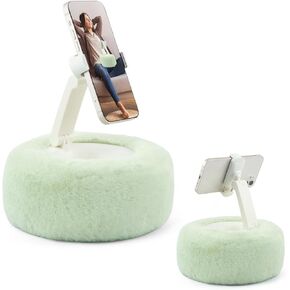 وسادة حامل الهاتف المحمول iayokocc، حامل وسادة للهاتف المحمول للقراءة، مع حامل وسادة غير قابل للانزلاق لدراسة الوعاء لمدة 2.36-3.15 بوصة للقراءة ومشاهدة مقاطع الفيديو ودفق الوسائط in Kuwait