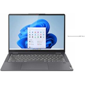 Lenovo Flex 5 14" Touchscreen 2-in-1 Laptop, AMD Ryzen 7 7730U, 16GB RAM, 2.28TB Storage(2TB SSD+288GB Docking Station), AMD Radeon Graphics, Backlit Keyboard, Fingerprint, Wi-Fi 6, Win 11 Pro, Blue