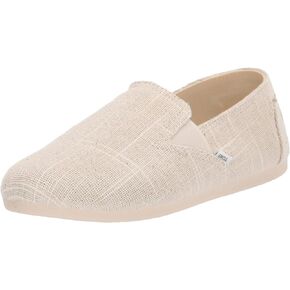 TOMS Women's Redondo Espadrille Loafer Flat, Lilac Oxford, 6