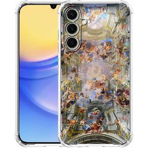 Hippie Girl Case for Samsung Galaxy A15,Aesthetic Trippy Groovy Case for Men Women,Cute Soft TPU Protective Case Compatible with Galaxy A15 5G,6.5"