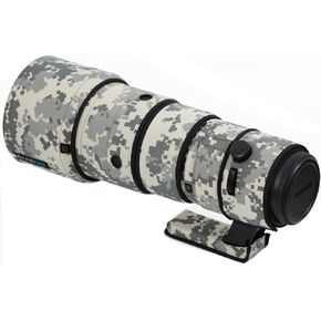 ROLANPRO Waterproof Lens Camouflage Coat for Fuji FUJIRON GF 500mm F5.6R LM OIS WR Lens Cover Protective Case Sleeve-#29 Grass Waterproof