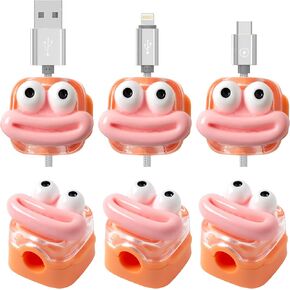 Magnetic clamp is Suitable for Office, Desk Bed, Head Cabinet, car and Mobile Phone Charging Cable Manager.Section A, 6 Pack