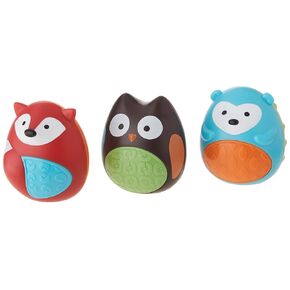 Skip Hop Baby Toy Maracas Jungle Beats Egg Shaker Musical Toy 3-Piece Set