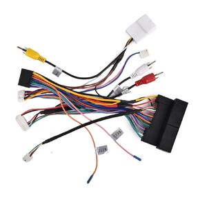 CAMECHO Radio Wiring Harness for Hyundai Elantra 2014-2016/for Hyundai IX45/for Hyundai Sonata 8 Car Stereo 16 Pin Power Cable (Protocol Box Purchased Separately)