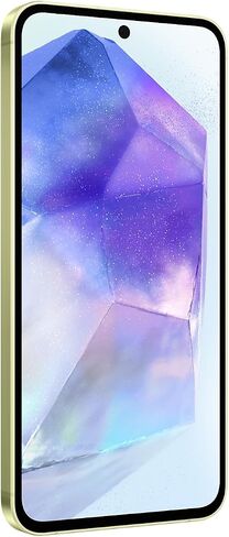 Samsung Galaxy A55 5G A556E 128GB ثنائي شريحة الاتصال GSM هاتف ذكي يعمل بنظام Android (البديل اللاتيني / LTE متوافق مع الولايات المتحدة) - ليموني رائع in Saudi Arabia