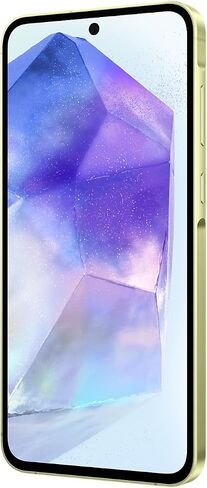 Samsung Galaxy A55 5G A556E 128GB ثنائي شريحة الاتصال GSM هاتف ذكي يعمل بنظام Android (البديل اللاتيني / LTE متوافق مع الولايات المتحدة) - ليموني رائع in Saudi Arabia