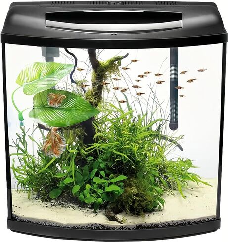 kingsea Aquarium Background, 39"x17" Blue Aquarium Background Static Cling, Aquarium Wallpaper for Aquarium Decoration and Fish Coloring in Kuwait