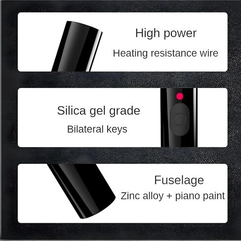 Electric Lighter USB-C Windproof Waterproof, Does Not Require Charging, Suitable for Outdoor Camping, Traveling, Daily Use Apple/Android Compatible in Saudi Arabia