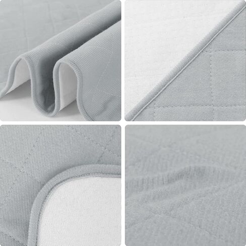 Bed Pads for Incontinence Washable Large (34" × 52"), Reusable Waterproof Bed Underpads Chuck Pads with Non-Slip Back for Elderly, Kids, Women or Pets, Navy in Saudi Arabia