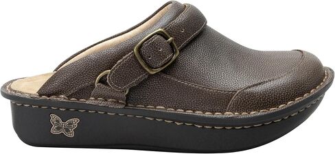 Alegria Women's Seville Oiled Brown Leather Clog 7-7.5 M US in Saudi Arabia