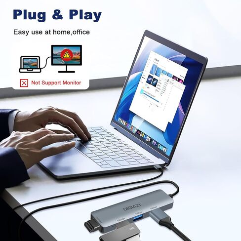 10Gbps USB 3.2 Hub, 4-Port USB A Hub with 3.3ft Extended Long Cable, USB 3.2 Gen 2 Splitter USB Expander for MacBook Pro, iMac, iPad Pro and More in Saudi Arabia