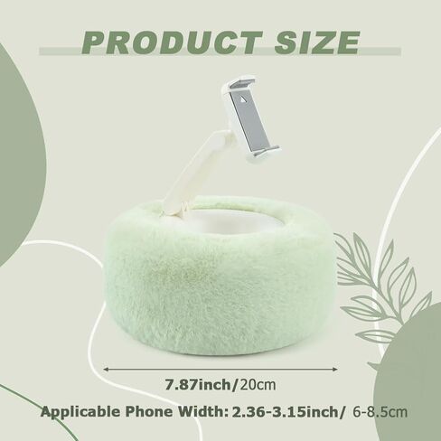 وسادة حامل الهاتف المحمول iayokocc، حامل وسادة للهاتف المحمول للقراءة، مع حامل وسادة غير قابل للانزلاق لدراسة الوعاء لمدة 2.36-3.15 بوصة للقراءة ومشاهدة مقاطع الفيديو ودفق الوسائط in Kuwait