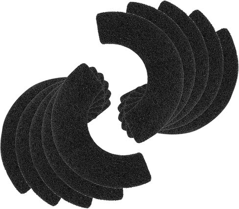 10 قطع من مرشحات الكربون لروبوت صندوق الفضلات الأوتوماتيكي 4، ملحقات منظفة وتحكم في الرائحة - مرشحات كربون متينة وفعالة لأتمتة صندوق الفضلات in Kuwait