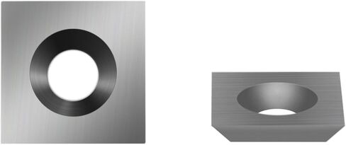 14mm Square Carbide Inserts Cutters Indexable Inserts 4 Edges 14 x 14 x 2mm for Woodworking Spiral Helical Planer Head Wood Planer Bit DIY Wood Lathe Turning Tools 10pcs in Kuwait