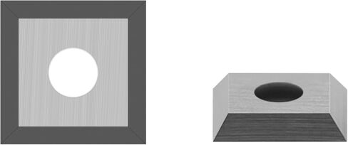 14mm Square Carbide Inserts Cutters Indexable Inserts 4 Edges 14 x 14 x 2mm for Woodworking Spiral Helical Planer Head Wood Planer Bit DIY Wood Lathe Turning Tools 10pcs in Kuwait