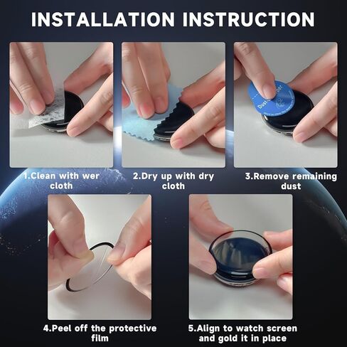 4 عبوات من واقي شاشة الساعة لساعة Google Pixel 3 مقاس 45 مم، فيلم PMMA (ليس زجاجًا مقسى) رفيع للغاية وعالي الدقة وحساسية عالية وتغطية كاملة مضادة للخدش in Kuwait