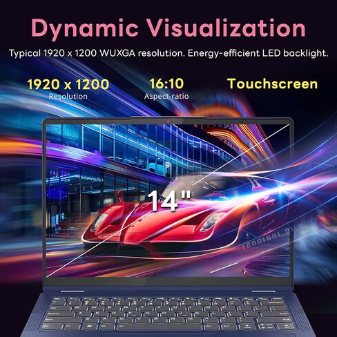Lenovo Flex 5 14" Touchscreen 2-in-1 Laptop, AMD Ryzen 7 7730U, 16GB RAM, 2.28TB Storage(2TB SSD+288GB Docking Station), AMD Radeon Graphics, Backlit Keyboard, Fingerprint, Wi-Fi 6, Win 11 Pro, Blue in Saudi Arabia