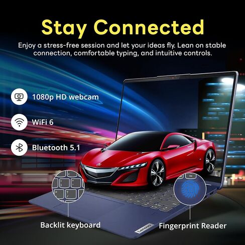 Lenovo Flex 5 14" Touchscreen 2-in-1 Laptop, AMD Ryzen 7 7730U, 16GB RAM, 2.28TB Storage(2TB SSD+288GB Docking Station), AMD Radeon Graphics, Backlit Keyboard, Fingerprint, Wi-Fi 6, Win 11 Pro, Blue in Saudi Arabia