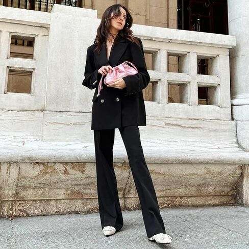 سي بارافانو حذاء مسطح للنساء | باليه للأحذية النسائية | حذاء مسطح بمقدمة مدببة | أحذية جلدية مسطحة للنساء | أحذية نسائية مسطحة سهلة الارتداء | حذاء مسطح للعمل للنساء (مقاس 8.5، أبيض) in Kuwait