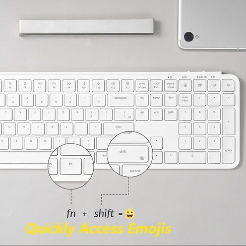 Keychron B6 Pro Full-Size Ultra-Slim Wireless ZMK Custom Keyboard, Triple-Mode 2.4 G/Bluetooth 5.2/Wired Programmable, Lightweight Quiet Key with Numeric Keypad for Mac/Windows, Ivory White in Saudi Arabia