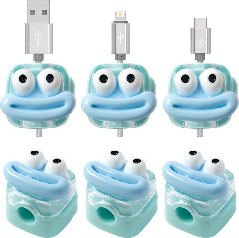 Magnetic clamp is Suitable for Office, Desk Bed, Head Cabinet, car and Mobile Phone Charging Cable Manager.Section A, 6 Pack in Saudi Arabia