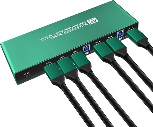 8k HDMI 2.1 Cable 6.6 Feet 4k 144hz 48G kvm Switch Dual hdmi 2.1 Cable 4k 144hz hdmi 2.1 kvm Switch Cable 4k 144hz kvm Switch 2 Monitors 2 Computers hdmi Cable 4k 144hz in Saudi Arabia