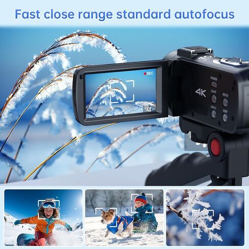 2.7K Video Camera Camcorder 48MP 18X Digital Video Camera for YouTube 3.0'' 270 Degree Rotation Screen in Saudi Arabia