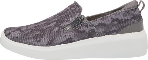 Ryka Womens Ally Slip On Casual and Fashion Sneakers Black 7.5 Wide (C,D,W) in Saudi Arabia