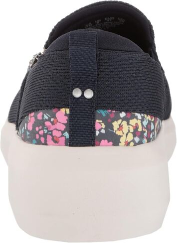 Ryka Womens Ally Slip On Casual and Fashion Sneakers Black 7.5 Wide (C,D,W) in Saudi Arabia