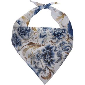 Buybai Cute Dog Bandana Triangle Kerchief Puppy Pet Bibs for Small Medium Large Dogs Yellow Cheese Mouse Printed Birthday Dog Bandana