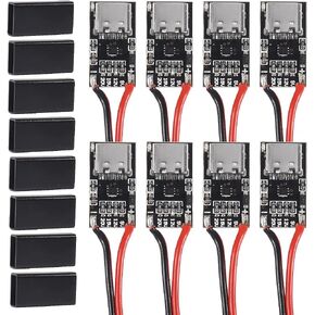 Alinan 8pcs Type-C PD3.0 QC Trigger Board مع حافظة، USB-C أنثى مدخل PD 9V 12V 15V 20V 5A قابل للتعديل الجهد وحدة الطاقة تهمة سريعة in Kuwait