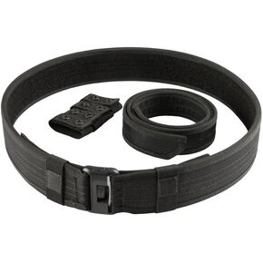 5.11 Tactical Unisex Sierra Bravo Duty Belt Plus, 2.25" Wide Work Belt, Style 59506, Black 2, X-Large