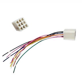 Radio Wire Harness Male Compatible with Kubota Tractor 9 Pin RTV RTV-1100 RTX-1100C B2650 RTX 1100 Harness Tractor RTV CD Player Dash Stereo