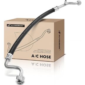 A-Premium A/C Discharge Line Hose Assembly Compatible with Honda Civic Sedan 2006-2011 L4 1.8L SOHC, Compressor to Condenser