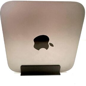 Desktop Stand Compatible with Apple Mac Mini M1, M2, M2 Pro Chip Vertical Stand Holder Compatible with Mac Mini 2010-2023 Anti-Slip Stand Compatible with Mac Mini PC (3D Printed -Black)