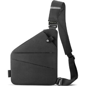 Anti Theft Crossbody Bag, Sling Chest Bags for Women Men, Shoulder Bag Anti-theft Design for Travel, Sport, Work