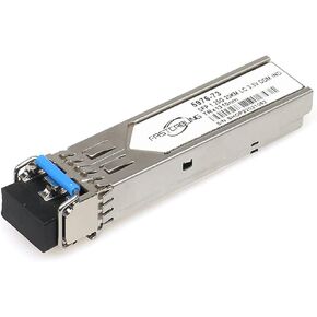 FASTCABLING Single Mode SFP Fiber Module, 1.25Gbps 1000Base-LX Ethernet, Single Mode, Duplex LC, 1330nm FP Laser, DDM, Up to 20km Distance, IEEE 802.3z/EN 60825-1 Compliant