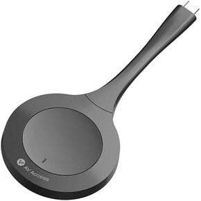 AV Access eShare D10 USB-C Dongle for Wireless Casting, Display Transmitter w/Button Control, Works with eShare W50 Wireless Presentation System