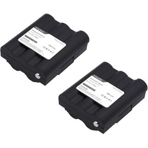 2-Pack 700mAh AVP7 BATT5R BATT5RX PB-ATL/G7 Ni-MH Radio Battery Compatible for Midland GXT1000 GXT1050 GXT850 GXT860 GXT900 GXT950 FRS-005 LXT210 GXT300 GXT325 GXT550 GXT555 GXT700