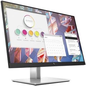 HP E24 G4 23.8" Full HD LED LCD Monitor - 16:9 - Black - 24" Class - in-Plane Switching (IPS) Technology - 1920 x 1080-250 Nit Typical - 5 ms GTG (OD) - HDMI - VGA - DisplayPort - USB Hub No Stand