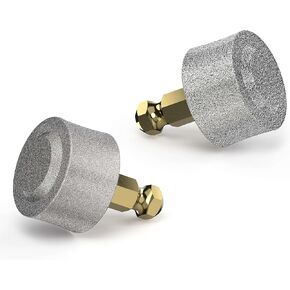 Bonve Pet Nail Grinder Wheels for Dogs 2PCS - Diamond Tips for Small Large Dogs & Cats（1 * Coarse Grinding Wheels & 1* Fine Grinding Wheel）